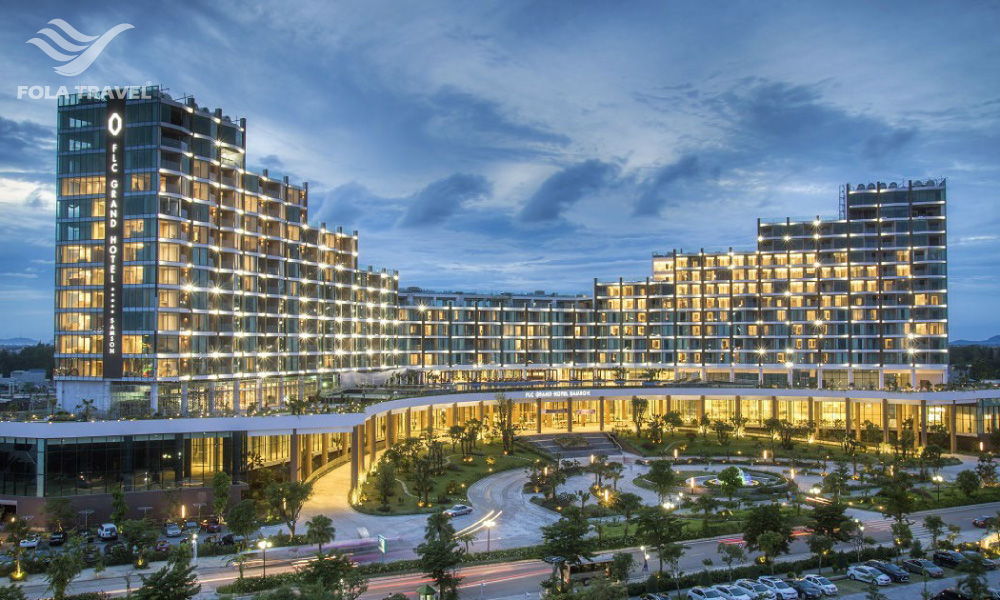 FLC hotel in Halong Bay.