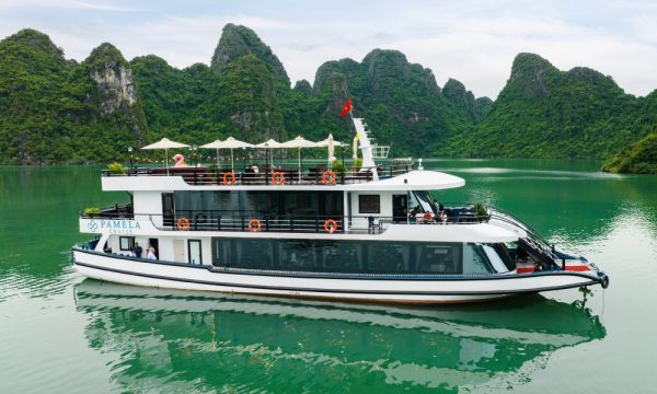 The halong Pamela Day Cruise.