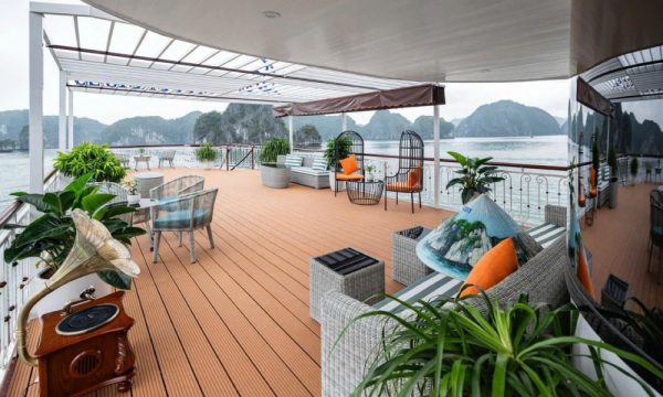 the sundeck of serenity premium cruise