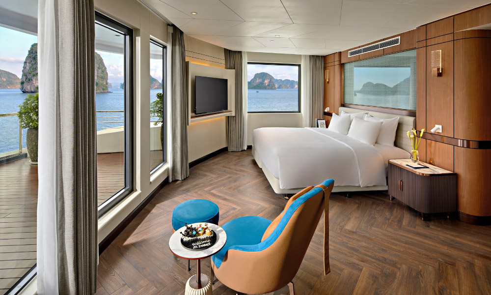 overview of the essence suite on grand pioneers 2 cruise