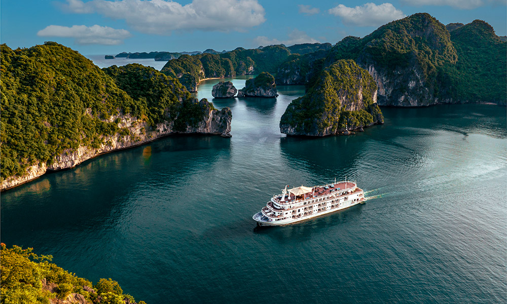 Halong Panorama with Ambassador Signature Cruise.