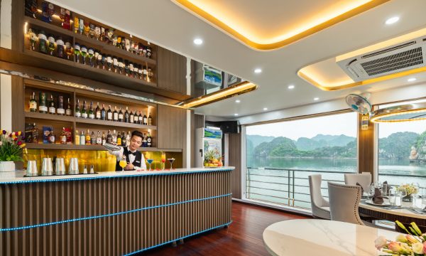 The Hercules Premium Cruise in Halong Bay.