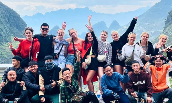 Guests of Ha Giang tour.