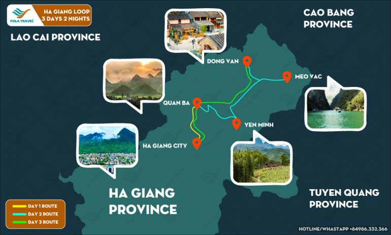Discover Ha Giang Loop 3 Days: Quan Ba - Ma Pi Leng Trekking