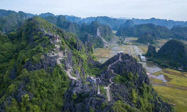 Panorama of Hang Mua and Tam Coc.