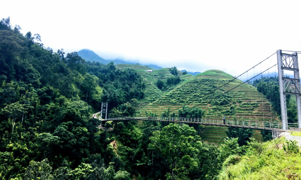 Bridge in Lao Chai Village.