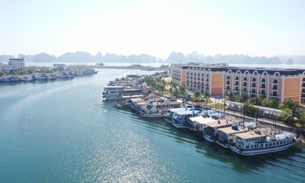Tuan Chau Marina overview.