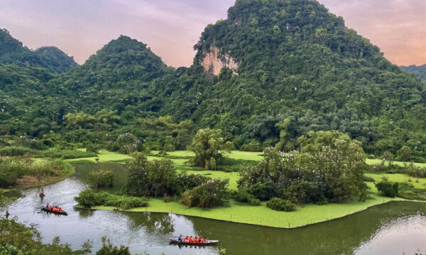 Overview of Thung Nham Eco-tourism Park.
