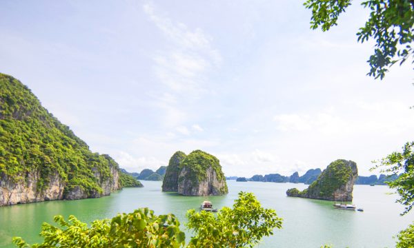Bai Tu Long Bay panorama.