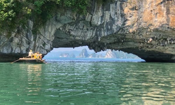 Cao Cave in Bai Tu Long Bay.