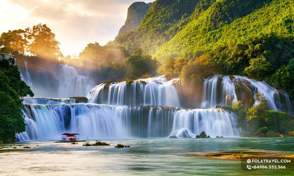 Ban Gioc Waterfall.