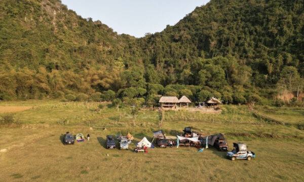 Lien Minh Butterfly Valley in Cat Ba National Park.