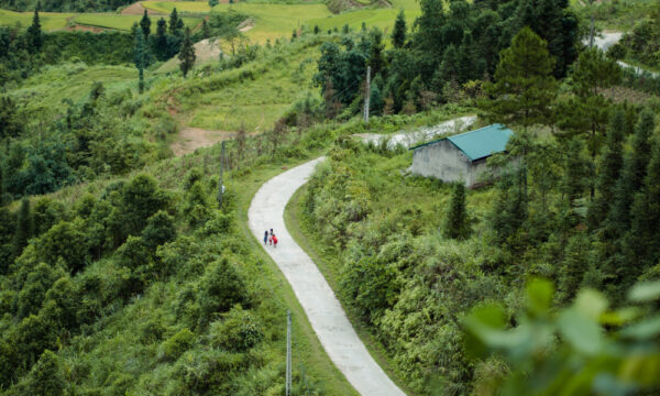 The scenery of Meo Vac.