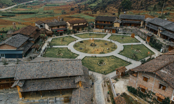 Communal house in Meo Vac Town.