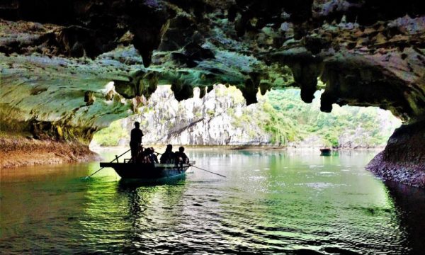 Dark Cave in Lan Ha Bay.