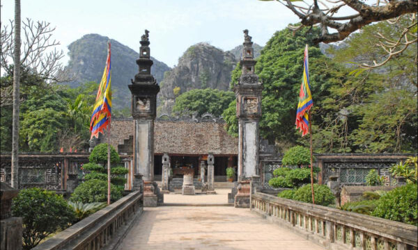 Dinh Tien Hoang King temple in Hoa Lu Ancient Capital.