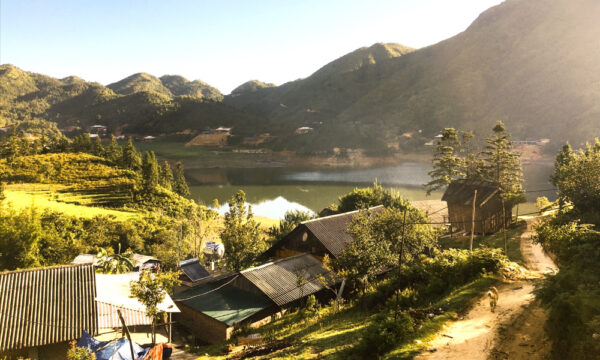 Ethnic village in Hoang Lien National Park.