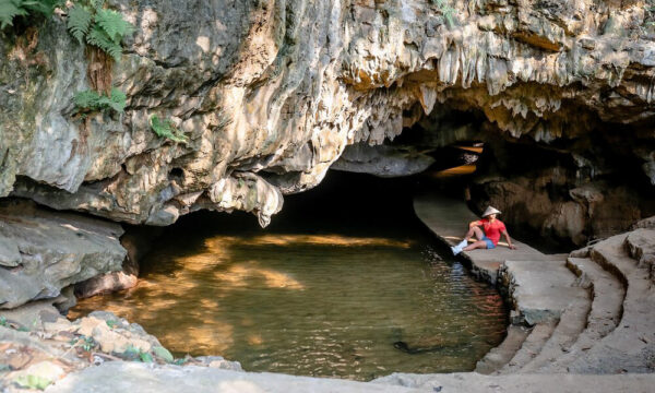 Tien Ca Cave in Thung Nham Eco-tourism Park.