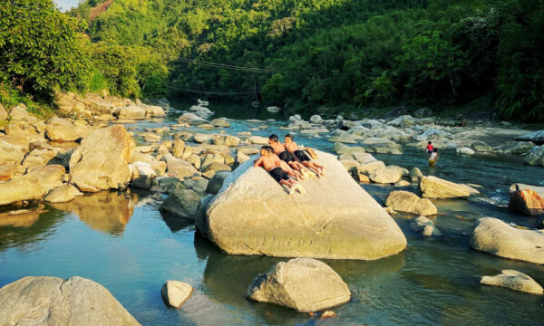 Muong Hoa Stream view.