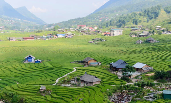 Panorama of Lao Chai - Ta Van Villages.