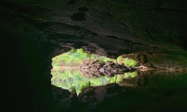 But water cave in Thung Nham Eco-tourism Park.
