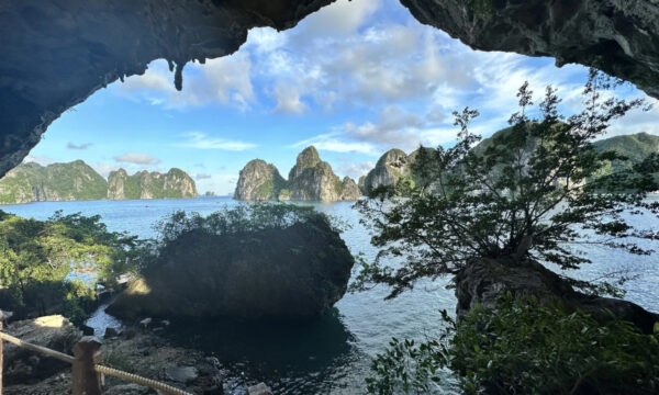 Bay panorama from Trong and Trinh Nu Caves.