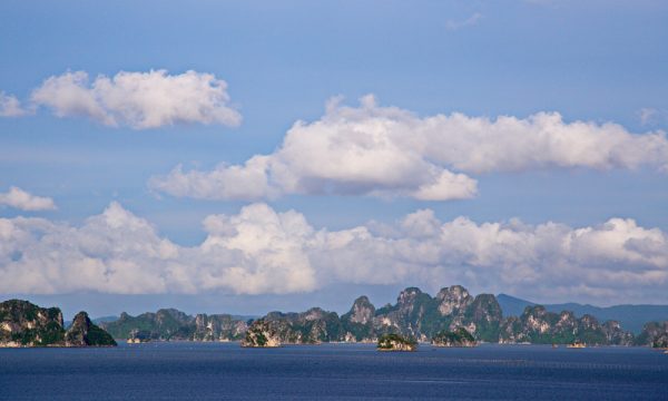 Islands in Bai Tu Long Bay.