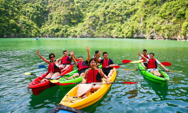 kayaking activity near Ba Hang Fishing Village.