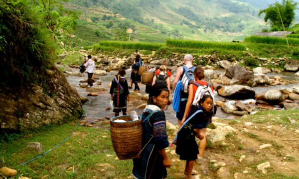 Local people in Sin Chai Village.