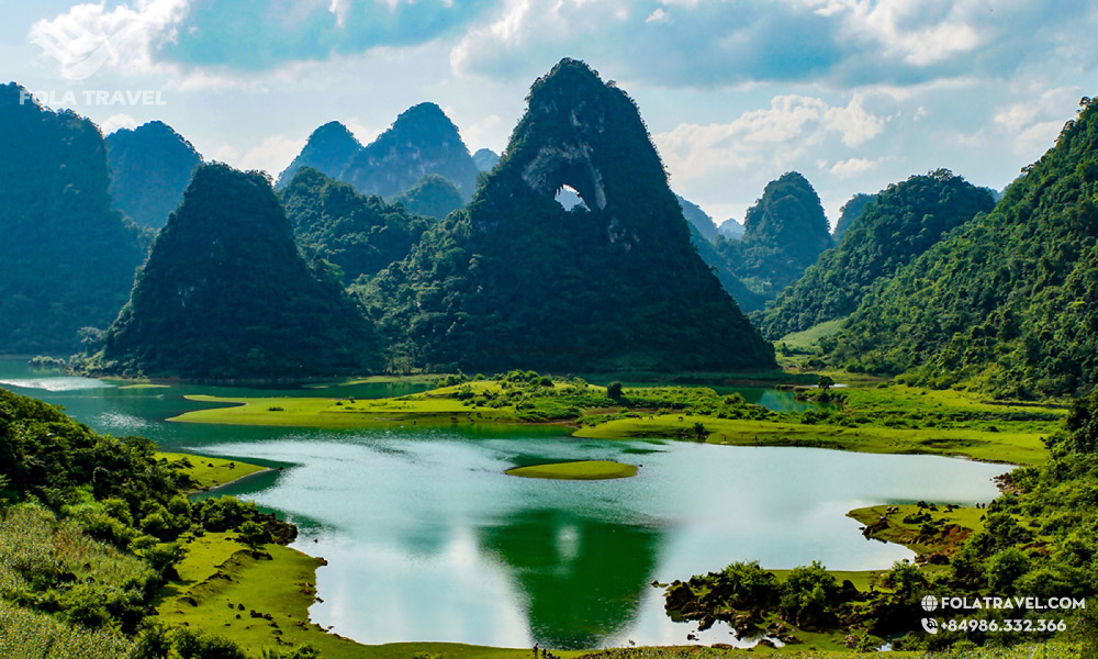 Mat Than Mountain in Cao Bang.