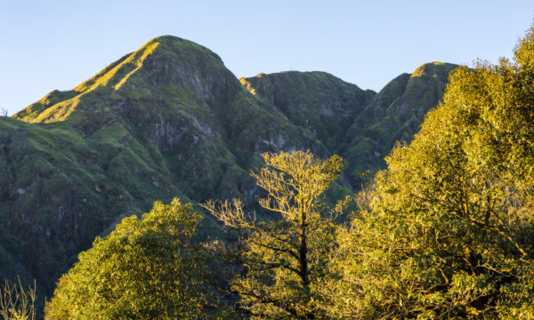 Mountain view in Hoang Lien National Park.