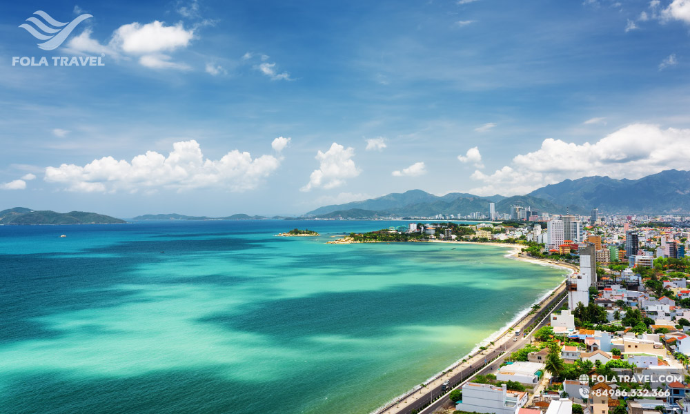 Nha Trang coastline.