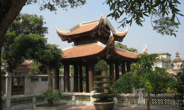 Nhat Tru Pagoda in Hoa Lu Ancient Capital.