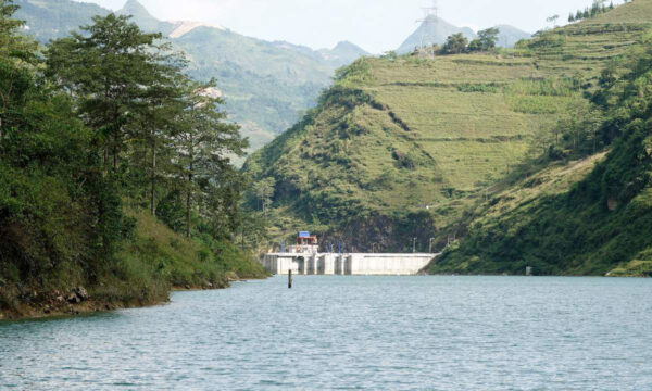 Nho Que River hydroelectric dam.