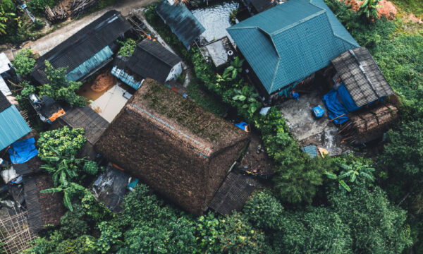 Houses in Khuoi My Village.