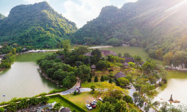 Panorama of Thung Nham Eco-tourism Park.