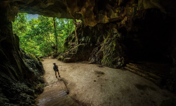 Trung Trang Cave in Cat Ba Island.