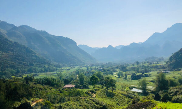 Panorama of Du Gia, Ha Giang.