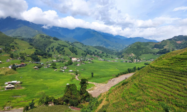 Panorama of Lao Chai - Ta Van Villages.