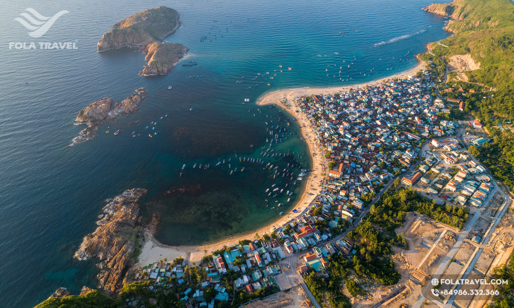Quy Nhon coastline.