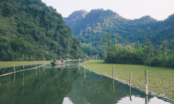 Lakeview inside Thung Nham Eco-tourism Park.