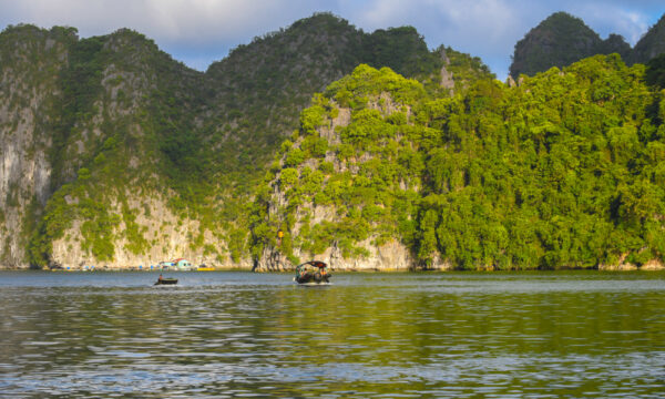 Sea view of Frog Lagoon.