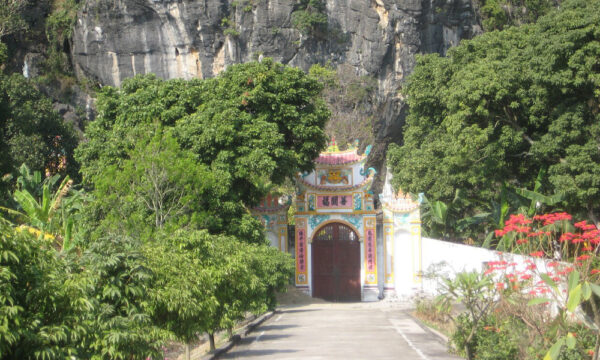 Mountain temple in Hoa Lu Ancient Capital.