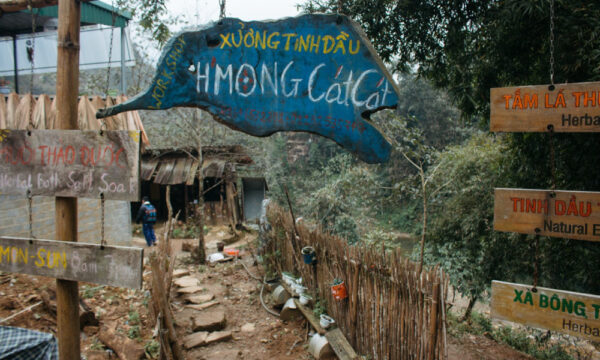 A shop in Cat Cat Village.