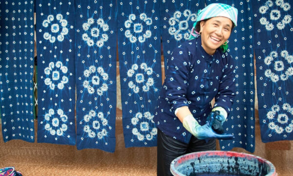 Traditional craft in Ban Ho.