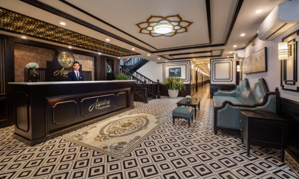 Lobby on Aspira Cruise.