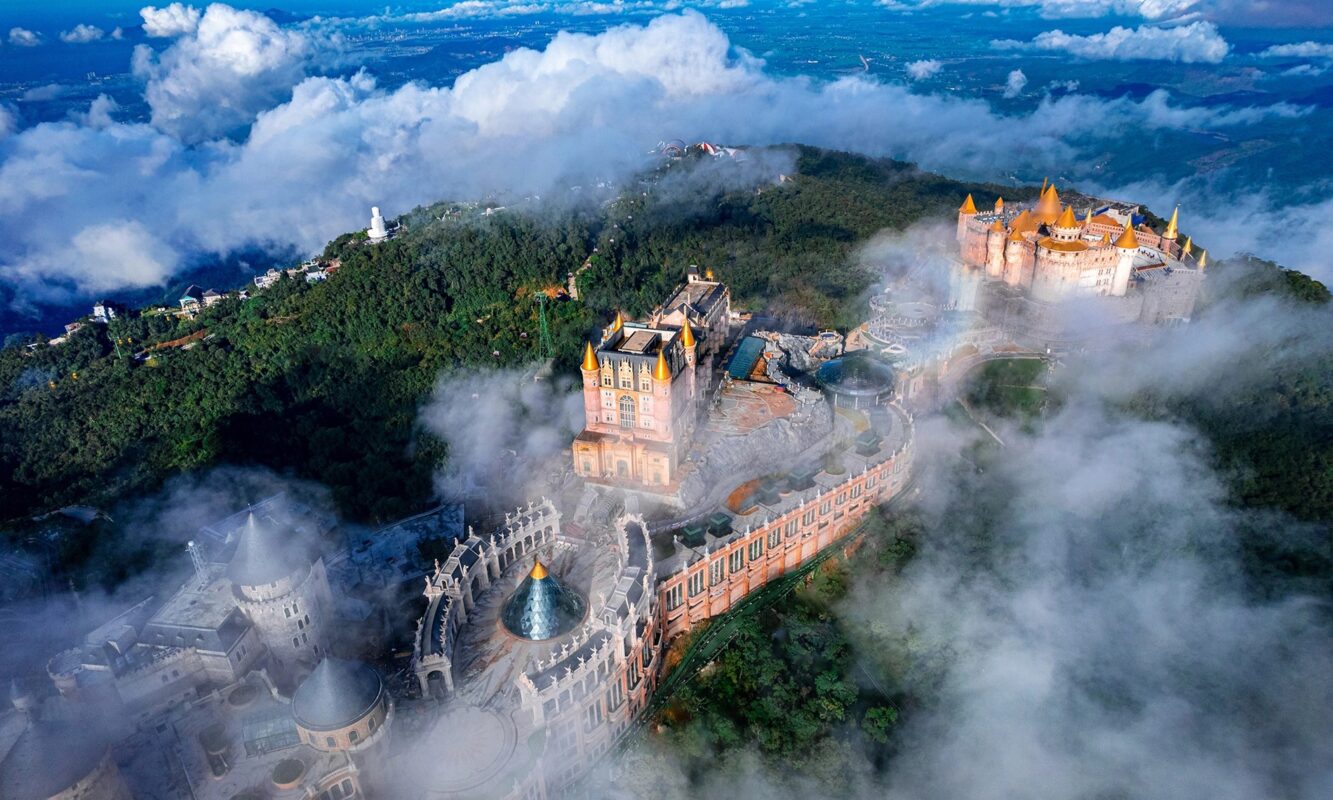 Ba Na Hills from above