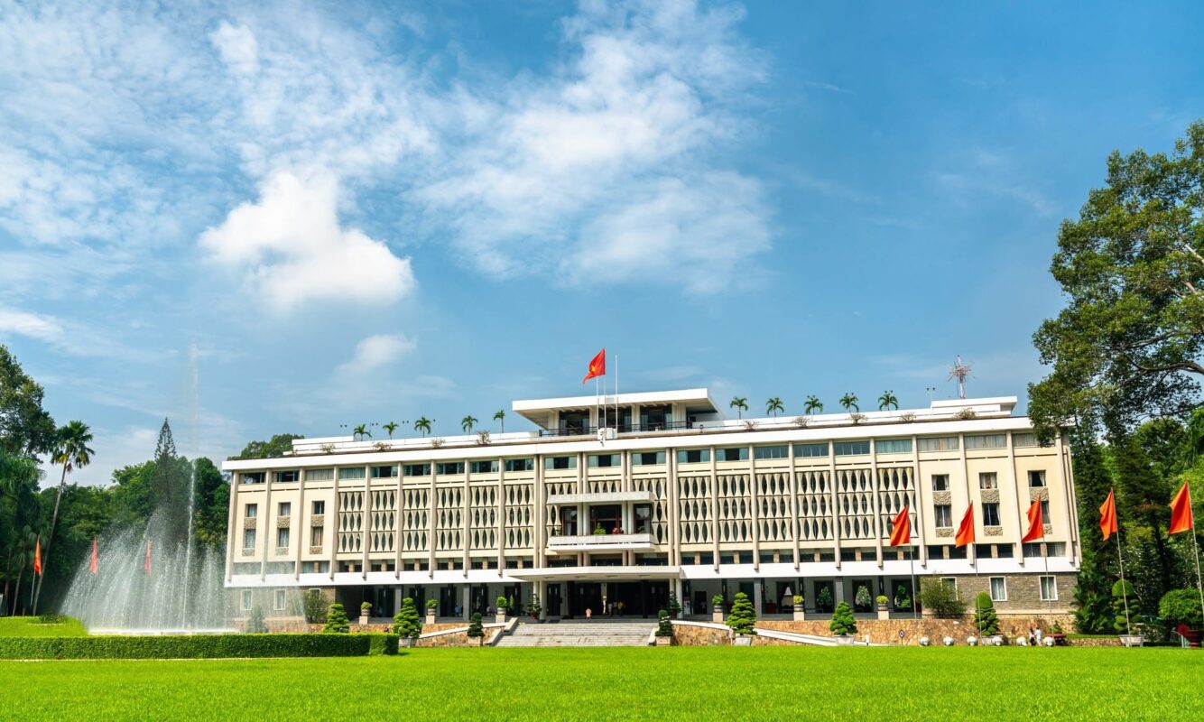Republic palace in Saigon